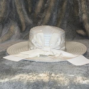 White Liz Claiborne Hat